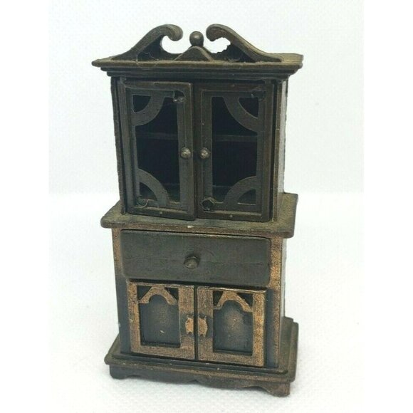 Durham Industries Made In Hong Kong Vintage Mini Ar-moire Dresser - Picture 1 of 11